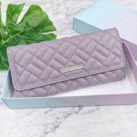 ราคา กระเป๋าสตางค์ ทรงยาว MODERN CLASSIC 100 หนังนิ่มPUมาก 3พับ เหมือนชาแนล งานเริ่ด พร้อมกล่อง (19115738904)