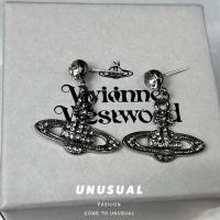 ราคา ต่างหูจี้ดาวเคราะห์ประดับเพชร Vivienne Westwood Saturn ผู้หญิง (20480619113)