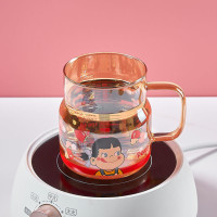 ราคา แก้วน้ำ แก้วน่ารักลาย Peko พร้อมฝาปิดแก้วและหลอด ใส่เครื่องดื่ม พร้อมส่ง 1ชุด (20149980103)