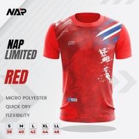 ราคา NAP Limited2 เสื้อกีฬาสีแดง คอกลม แขนสั้น พิมพ์SUB สีสวยสดใส ไม่ซีด ไม่ย้วย ไม่ต้องรีดดดด (20485297876)