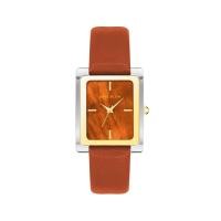 ราคา Anne Klein AK 2707TTRU Womens Leather Strap นาฬิกาข้อมือผู้หญิง Red Rust Two Tone (20956227138)