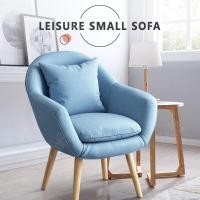 ราคา Mell Mall เก้าอี้โซฟา modern sofa chair โซฟา เก้าอี้โซฟา เก้าอี้พักผ่อน เก้าอี้โซฟาไม้ โซฟามินิ เก้าอี้โซฟากลม โซฟาเดี่ยว เรียบหรู ทำความสะอาดง่าย (15853800607)