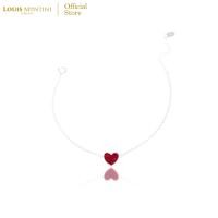 ราคา Louis Montini Jewelry Sterling Silver 925 Bracelet สร้อยข้อมือเงินแท้ 92 5 สร้อยข้อมือผู้หญิง รูป heart LJBL06 (21209277160)
