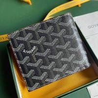 ราคา พร้อมส่ง ใช้สลับแท้ งานออริ GOYARD SHORT WALLET ทำจากหนังเเท้ 100 (20943085271)