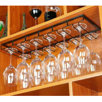 ราคา 2021แก้วไวน์ขาตั้งที่วางโครเมียมตู้ฐานแขวนชั้นวางบาร์ไวน์Racks (6222186802)