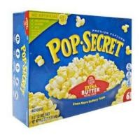 ราคา Pop Secret Microwave Popcorn Extra Butter 270G POP SECRET ไมโครเวฟป๊อปคอร์น รสเนย เข้มข้นมาก 270G 90G X 3 (19220911103)