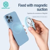 ราคา Nillkin SnapGrip Magnetic Ring Holde สำหรับ iPhone 13 14 Pro Max โทรศัพท์แหวนแสงพร้อมขาตั้งสำหรับ iPhone 14 Plus (16392579632)