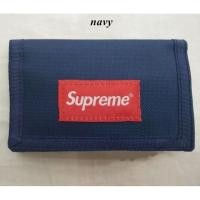 ราคา Supreme กระเป๋าสตางค์ ใบสั้น ผ้าแคนวาส พับได้ สําหรับนักเรียน (20347515163)