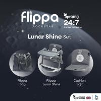 ราคา APRAMO แบรนด์แท้ เก้าอี้กินข้าวเด็ก รุ่น Flippa เก้าอี้ทานข้าวเด็กแบบพกพา เก้าอี้ทานข้าวเด็ก เก้าอี้พับได้ เก้าอี้พกพา (20224632983)