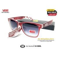 ราคา VANS แว่นตากันแดด W 6 ฟรีแถม ผ้าเช็ดเลน ถุงแว่นตา ขนาดเลนส์ 50 mm (21055719575)