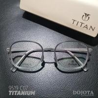 ราคา กรอบแว่นตา Titanium แบรนด์ TITAN รุ่น 9519 สีเงิน Light Silver น้ำหนักเบา ใส่สบาย (20936648713)