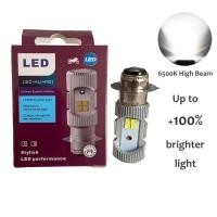 ราคา Philips มอเตอร์ไซค์ หลอดไฟ led หลอดไฟ led มอเตอร์ไซค์เวฟ110i หลอดไฟ led มอเตอร์ไซค์เวฟ125 M512V DC แสงขาว 6500K (20809311050)