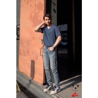 ราคา TBY JEANS กางเกงยีนส์ทรงขาเดฟ ผ้ายืด TY1292 (2603810396)