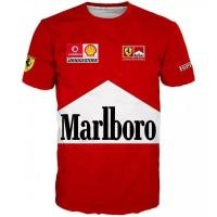 ราคา 3D FERARI MARLBORO T Shirt เสื้อยืดแขนสั้นฤดูร้อน (17841322392)