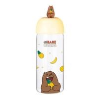 ราคา MINISO ขวดน้ำ ขวดแก้วทรงสูง We Bare Bears Collection 5 0 420mL (21268179136)
