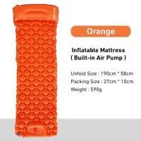 ราคา กลางแจ้ง Sleeping Pad ที่นอน Built In ปั๊ม Ultralight Air Cushion Travel พร้อม Headrest สำหรับเดินทางเดินป่า (21171210166)