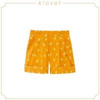 ราคา KLOSET Chilli Print High Waist Shorts SS21 P002 กางเกงขาสั้น กางเกงผ้าพิมพ์ กางเกงผู้หญิง กางเกงแฟชั่น (16620133618)