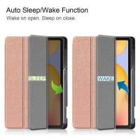 ราคา เคสฝาพับ ซัมซุง แท็ป เอส6ไลท์ พี610 Case tpu For Samsung Galaxy Tab S6 Lite SM P610 Smart Slim Stand Case 10 4 (19383545653)
