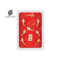 ราคา GCAP GOLD ทองคำแท่ง 0 6 กรัม ลาย ปลาคาร์ปมงคล ทองคำ 96 50 จัดส่งฟรี แผ่นทอง การ์ดทอง ทองแท้ (20562613880)