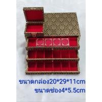 ราคา กล่องใส่พระ 3ชั้น 54ช่องและ กล่องใส่พระ 2ชั้น 36ช่อง กล่องใส่ของ (21190411184)