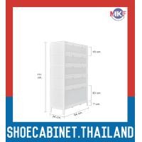 ราคา PREMIUM รุ่น MINI สีขาว ประหยัดพื้นที่สุดๆ บ้านและสวน REVIEW หรูหรา ตู้รองเท้าอลูมิเนียม ชั้นวางรองเท้า (15296358390)