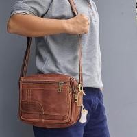 ราคา กระเป๋าสพาย หนังแท้ทั้งใบ งานดี ช่องใส่ของเยอะ ทนทานใช้ได้นานเป็น 10ปี แบรนด์แท้ STAFF 100 สายปรับสั้นยาวได้ (20743079477)