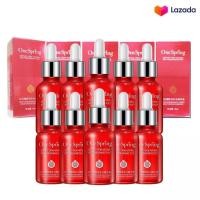 ราคา เซรั่มทับทิม One spring ชุด 10 ชิ้น สุดคุ้ม เซรั่มหน้าขาวเนียนใส เซรั่มลดริ้วรอย ผิวเรียบเนียน ด้วยสารสกัดจากทับทิม (14398680124)
