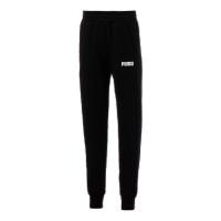 ราคา PUMA BASICS กางเกงขายาวผ้าฟลีซผู้ชาย Essentials สีดำ APP 84723301 (19772904393)