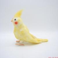 ราคา Icc toy จำลอง Cockatiel Parrot Bird Plush ของเล่นตุ๊กตาสัตว์น่ารักสีเหลือง (16710201370)