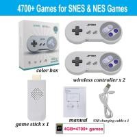 ราคา SF900เกมนินเทนโดซุปเปอร์16บิตเกมสติ๊กเกมย้อนยุค4700 HD คอนโซลวิดีโอเกมสำหรับ NES SNES ตัวควบคุมไร้สาย (21170401226)