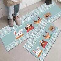 ราคา พรมปูพื้นห้อง พรมเช็ดเท้าน่ารักๆ เหมาะสำหรับปูพื้นในห้องครัว ห้องน้ำ ใช้ดักฝุ่น ตกแต่งบ้าน ดูซับน้ำได้ดี มี ชุดเซ็ต2ชิ้น ขนาด40x60 40x120cm (20534519052)