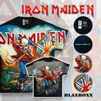 ราคา BLAXROXX Iron Maiden IRM040 เสื้อวง OVP สีจม GILDAN Ultra Cotton (21285457272)