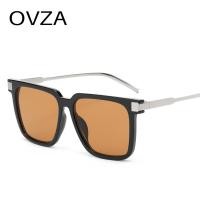 ราคา แว่นกันแดดขนาดใหญ่ OVZA กรอบใสแว่นตาสี่เหลี่ยมผู้ชายผู้หญิง S1167 (18233370038)
