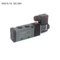 ราคา 4V310 10 โซลินอยด์วาล์วลมไฟฟ้าคอยไฟ ด้าน 5 2 ขนาด 3 หุน 3 8 Pneumatic Solenoid Valve Singer Coil 5 2 Port 3 8 วาล์วกระบอกลมมีตัวเลือก ไฟ AC220V DC24V (3910256607)
