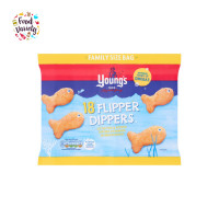 ราคา Youngs 18 Flipper Dippers Little Fish Potato Dippers In Breadcrumbs 450g ยังค์ 18 ฟลิปเปอร์ ดิบเปอร์ ลิตเติ้ลฟิช มันฝรั่งดิปเปอร์ในเกล็ดขนมปัง 450 กรัม (19982661042)