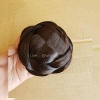 ราคา มวยผมสานตะกร้อ ไซส์M เส้นไหมเกรด A เสมือนผมจริง เกรดพรีเมี่ยม แบบสวยงาม มวยผม มวยใส่ผม วิกผม มวยผมออเจ้า (3367104237)