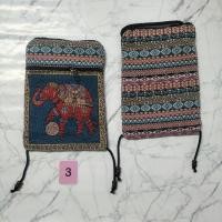 ราคา กระเป๋าลายช้าง กระเป๋าผ้าทอนากา ผ้าพื้นเมืองทางเหนือ กระเป๋าสายสะพายยาว กระเป๋าคล้องคอ กระเป๋าชาวดอย แต่งหน้ากระเป๋าลายช้าง (17471046462)