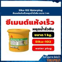 ราคา Sika 102 Waterplug ซีเมนต์แห้งเร็วหยุดน้ำรั่วซึม ขนาด 1 กก (9213928961)