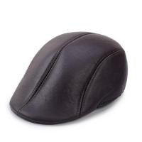 ราคา หมวกเบเร่ต์ชาย หมวกวินเทจ หมวกติงลี่ หนัง PU ส่งจากไทย (16009316898)