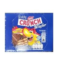 ราคา Nestle Crunch Wafer เนสเล่ครันช์เวเฟอร์ เนสท์เล่ช็อคโกแล็ต แพ็ค 32ชิ้น (21083432242)