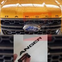 ราคา โลโก้ RANGER ตัวนูน 3D ติดฝากระโปรงหน้า FORD RANGER 2022 NEXT GEN 5 สี ดำเงา ดำด้าน สี NEXT GEN 3 สี ดำเงา ดำด้าน สีแดง สีขาว สีโครเมี่ยม (17754104379)
