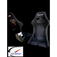 ราคา Pairs Of RECARO Alcantara Seat Black TS G TSG Limited Edition (20784561620)