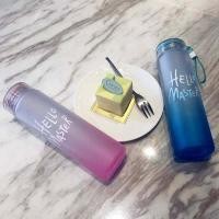 ราคา ขวดน้ำพกพา ขวดน้ำ ขวดน้ำใส ขวดน้ำพลาสติก ขวดน้ำ ใส่ของร้อน เย็น ขวดน้ำแก้วมีหูหิ้ว ขนาด 500 ml (21119630186)