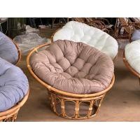 ราคา เก้าอี้หวายเรด้า แถมฟรีเบาะหนา พร้อมปลอกถอดซักได้ เก้าอี้หวายดาวเทียม 120ซม เก้าอี้หวายแท้ (20791044879)