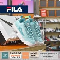 ราคา ลิขสิทธิ์แท้ FILA KOREA Disruptor 2 Premium Blue Tint W NEA รองเท้าผู้หญิง ฟิล่า แท้ รุ่นสุดฮิต (17228476812)