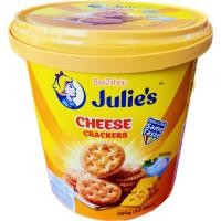 ราคา แครกเกอร์ Julie s บิสกิต จูลี่ส์แครกเกอร์ชีส ถัง 360 กรัม คุกกี้ ขนมนำเข้า (17197091180)