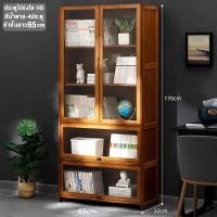 ราคา ตู้เก็บของ ตู้โชว์ ตู้โชว์ไม้ ตู้หนังสือ ตู้ใส่หนังสือ ตู้ชั้นเก็บของ ตู้โชว์กระจกใส ตู้เก็บของโปร่งใส Bookcase (21047108002)