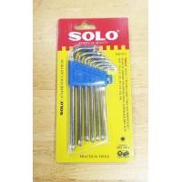 ราคา SOLO ประแจ กุญแจหกเหลี่ยม กุญแจท๊อกซ์ ประแจNO911 ประแจNO912 ประแจตัวแอลหกแฉก วัสดุคุณภาพดี สำหรับงานหลากหลาย กระทัดรัด (14397267353)