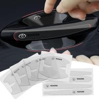 ราคา รถโปร่งใสที่จับประตูชามฟิล์มกันรอยสติกเกอร์สำหรับ Toyota Corolla Yaris Vios Wish Auris Prius Previa RAV4อุปกรณ์เสริม (11612625555)