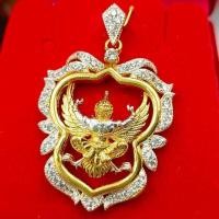 ราคา JIJD C36 จี้ครุฑ จี้พญาครุฑล้อมเพชรสวิสเงางาม เสริมบารมี เสริมดวง เสริมชิวิตให้รุ่งเรืองปกป้องภัยอันตราย (18199024926)